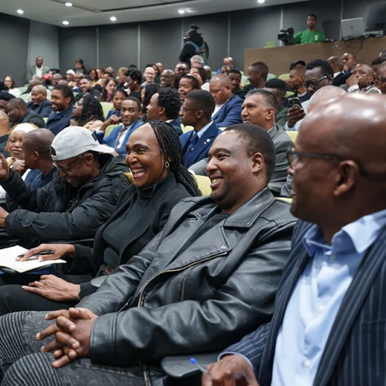 Duma Gqubule Launch of Report on JSE 10